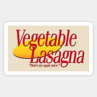 Veggie Lasagna Magnet